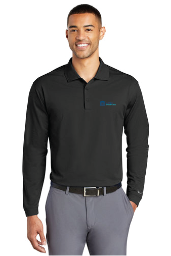 MET: Nike Long Sleeve Dri-FIT Stretch Tech Polo.