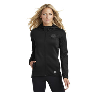 MNTA: OGIO ENDURANCE Ladies Stealth Full-Zip Jacket.